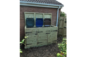 Quay Timber Bin Sheds