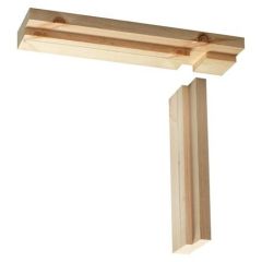 Trenched softwood 38x150mm door casing 2'9