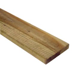 75 x 22mm Treated Fence Board Green (per metre) FSC