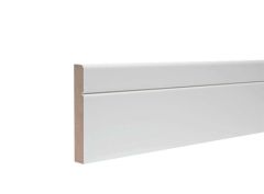 18 x 119mm Primed MDF Skirting VGROOVEROUND