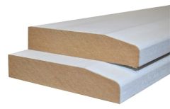 18 x 94mm Primed MDF Skirting Chamfer