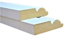 18 x 69mm Primed MDF Backmould Torus