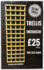Treated Trellis 1800mm x 600mm Green