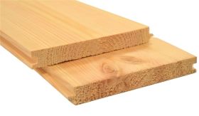 22 x 150mm (18f x 144f) Redwood Tongue & Grooved Flooring