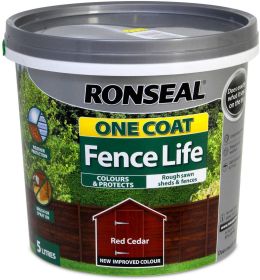 Ronseal Red Cedar Fencelife 5Lt.