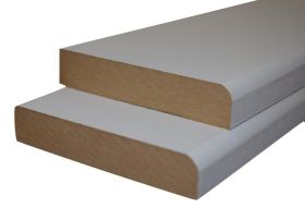 18 x 94mm Primed MDF Skirting Pencil Round