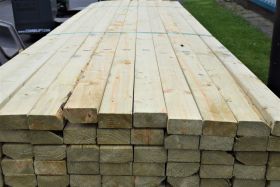 47 x 100mm Treated Decking Joist Ungraded Square